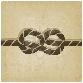 marine knot background - vector illustration. eps 10