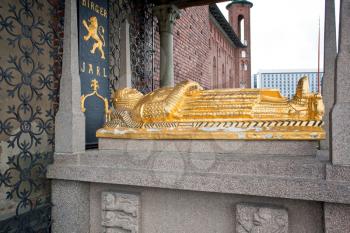 Birger Jarl Tomb at Stadshuset, Stockholm City Hall, Sweden