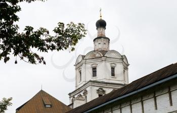 tower of Church of Michael the Archangel in Andronikov Monastery in Moscow, Russia