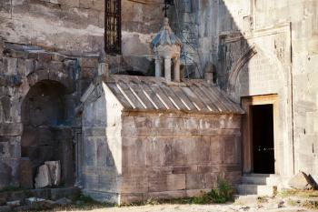 Saint grigor tatevatsi mausoleum - funeral chapel in Tatev Monastery in Armenia