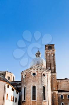 towers of Padua Cathedral in Padova, Italy
