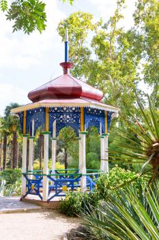 summer pavilion in Nikitsky Botanical Garden, Crimea