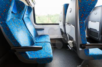 empty seats in train in second class
