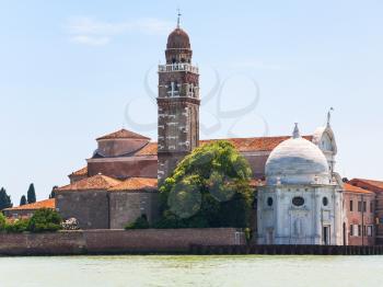 travel to Italy - view of Church San Michele in Isola in Venice city