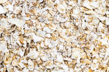 food background - raw four cereal flakes