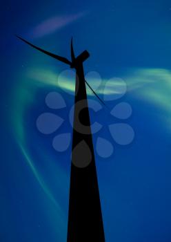 Wind farm south of Gull Lake Saskatchewan
