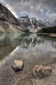 Morraine Lake Alberta Rocky Mountains Canada emerald color