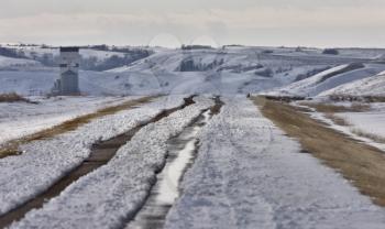 Willow Bunch Saskatchewan in Winter