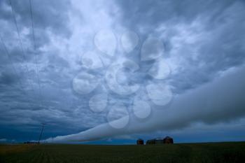 Cloudy Saskatchewan day