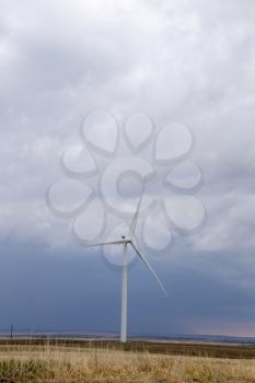 Prairie Wind Farm in Saskatchewan Canada Turbine