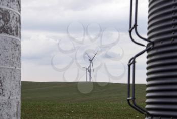 Prairie Wind Farm in Saskatchewan Canada Turbine