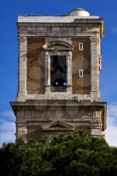 tower in santa chiara naples and the bell