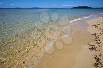 beach and the water in nosy mamoko madagascar