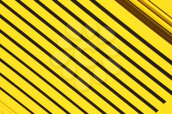 yellow  abstract metal in englan london railing steel and background
