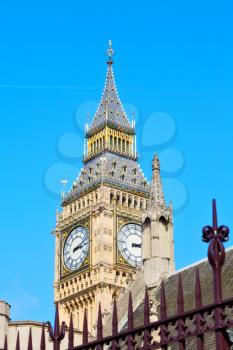 london big ben and historical old construction england   city