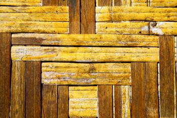thailand abstract cross bamboo in the temple kho phangan bay asia and south china sea
