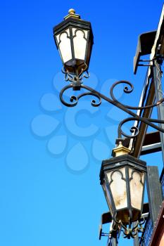 
 street lamp in morocco africa old lantern   the outdoors and sky