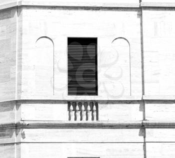  in the italy window and door white  colors  wall      old architecture