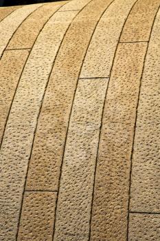  brick  the in  cislago  street lombardy italy  varese abstract   pavement of a curch and marble
