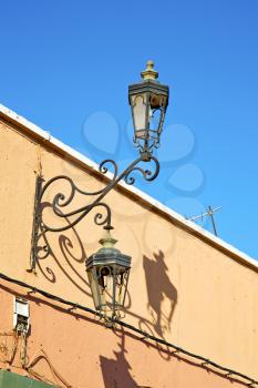  street lamp in morocco africa old lantern   the outdoors and decoration
