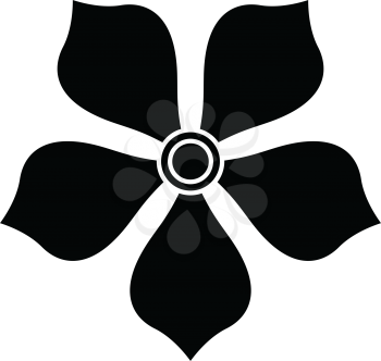 Flower icon set