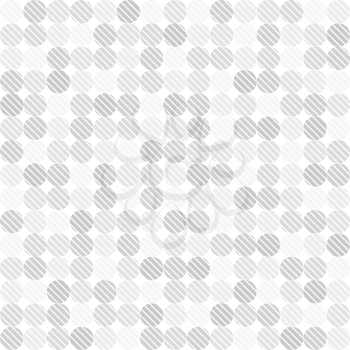 light gray dots seamless pattern