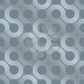 abstract gray flow background seamless  pattern)