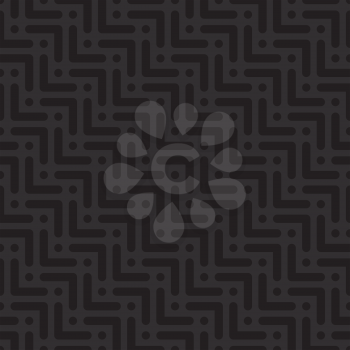 Herringbone neutral seamless pattern in flat style. Tileable vector web background.