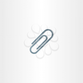 paperclip icon vector design element
