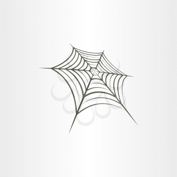 spider web illustration vector background line