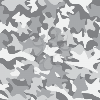 City camouflage seamless clothing texture. Military army fashion style