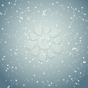 Christmas Snowflakes Background Vector Illustration. EPS10