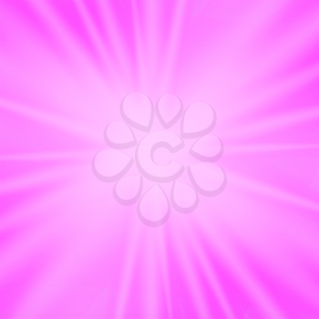 Pink Natural Sunny Background Vector Illustration EPS10