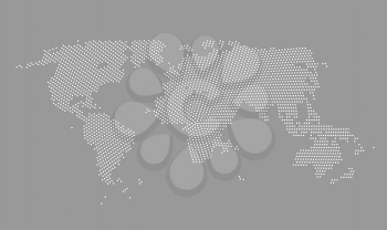 World  Map Vector Illustration