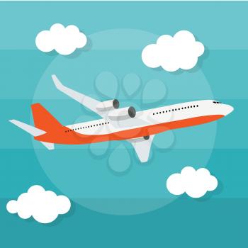 Abstract Airplane Background Vector Illustration EPS10
