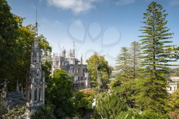 Palace and chapel of Quinta da Regaleira is an estate located near the historic center of Sintra, Portugal. It was completed in 1910 and now is classified as a World Heritage Site by UNESCO