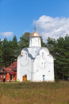 Peryn Chapel or the Church of the Nativity of the Theotokos on Peryn in the environs of Veliky Novgorod is one of the city's oldest churches, dating from the 1220s