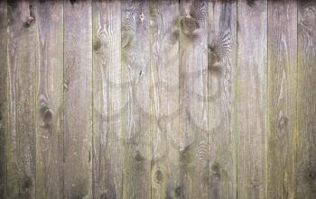 Background texture of old gray weathered wooden lining boards