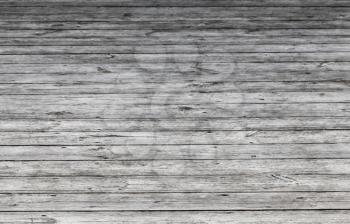 Old gray wooden floor. Background photo with selective focus on foreground and shallow DOF
