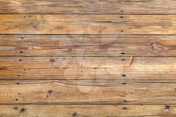 Uncolored old wooden floor, flat background photo texture