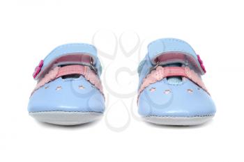 Baby shoes isolated on white