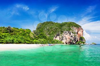 Very beautiful beach with clear water, Thailand