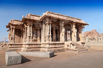Palace at Vittala temple at Hampi, India