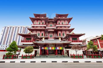 The Buddha Tooth Relic Temple is a Buddhist temple located in the Chinatown district of Singapore.