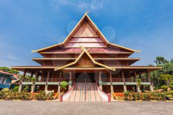 Riau pavilion inside Taman Mini Indonesia Park.
