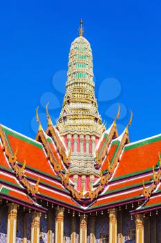 Wat Phra Kaew (Temple of the Emerald Buddha) is regarded as the most sacred Buddhist temple in Thailand