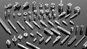 Set of mechanical spare parts
