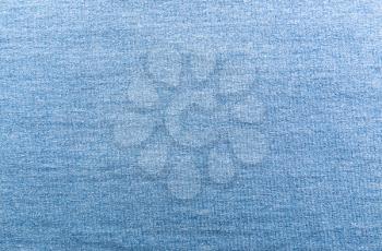 A closeup of jeans fabric