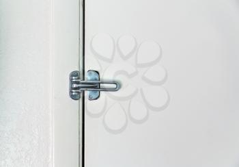 Stainless steel door hinge with ball lock
