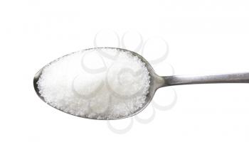 Spoon of fine granulated sugar